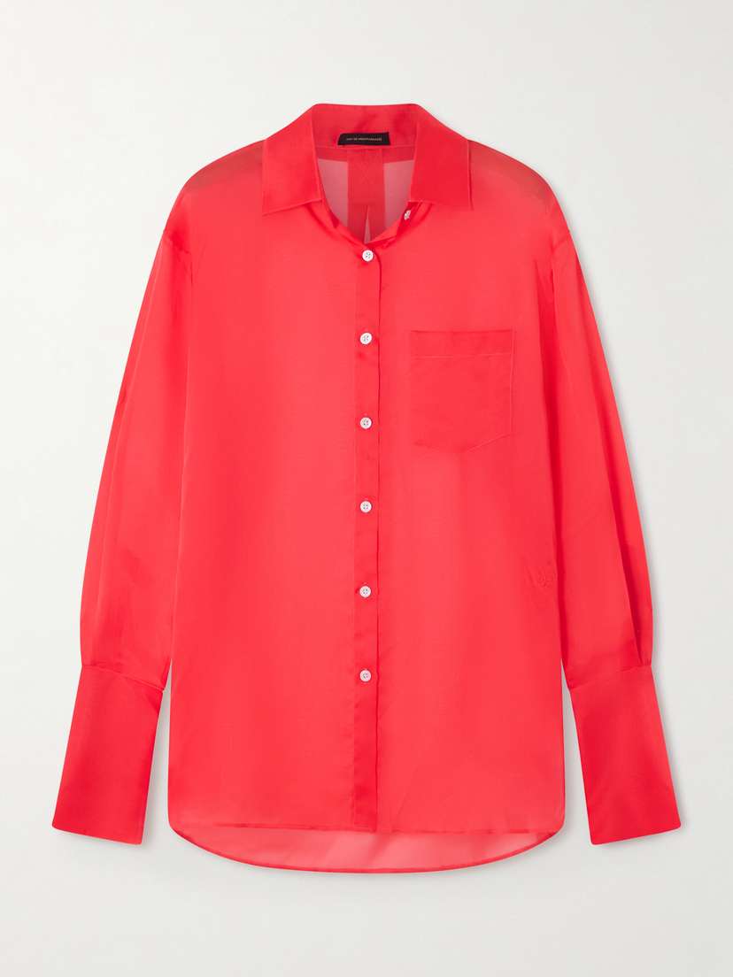 Kiki de Montparnasse Silk-organza Shirt