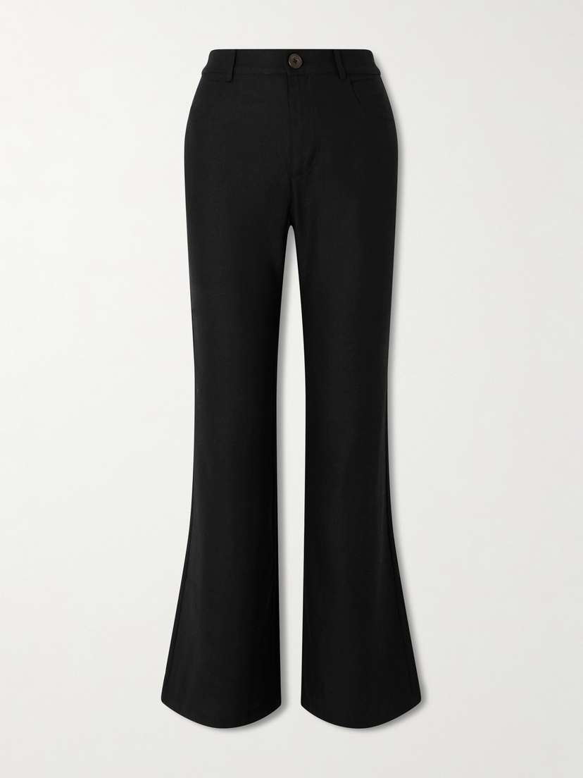 ALIX OF BOHEMIA Bunny Silk Flared Pants