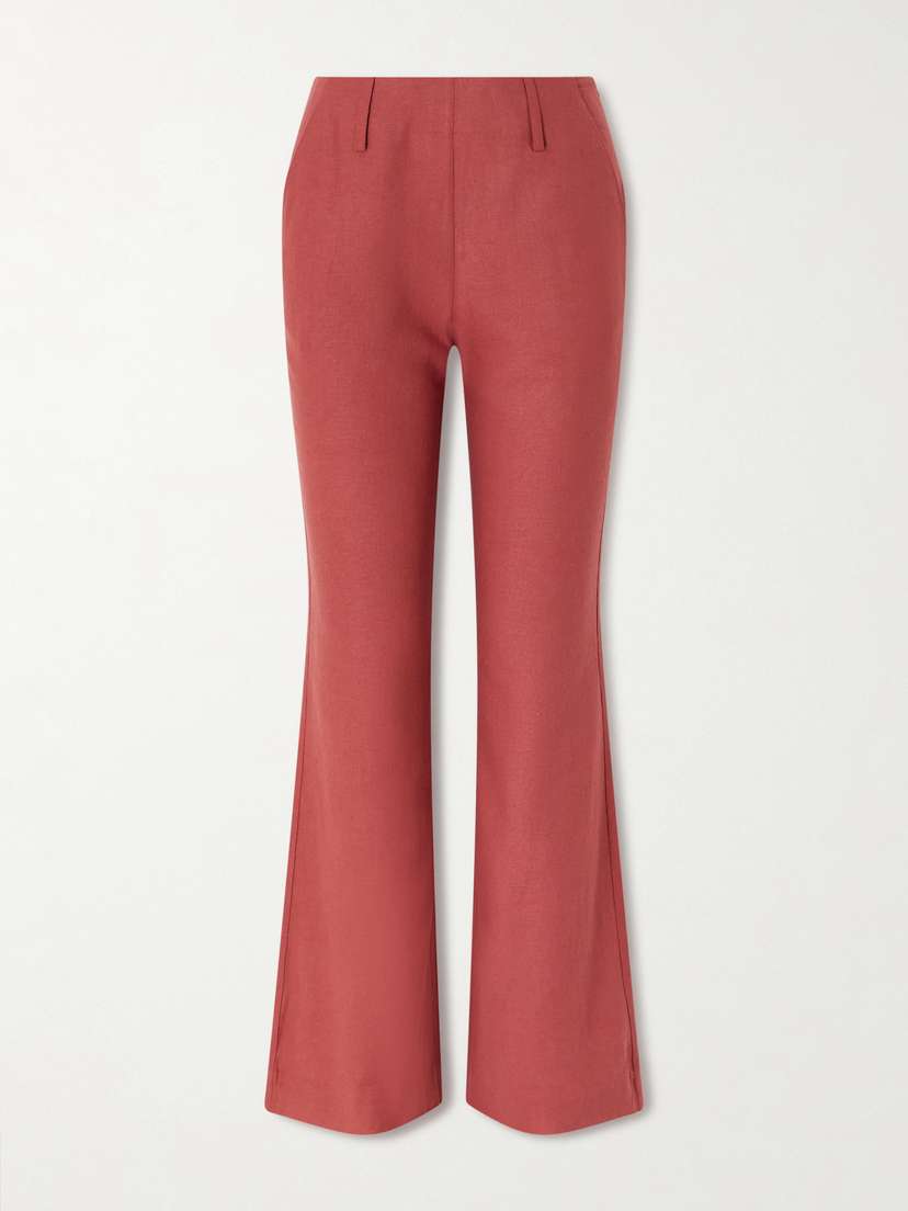 ALIX OF BOHEMIA Charlie Silk Flared Pants
