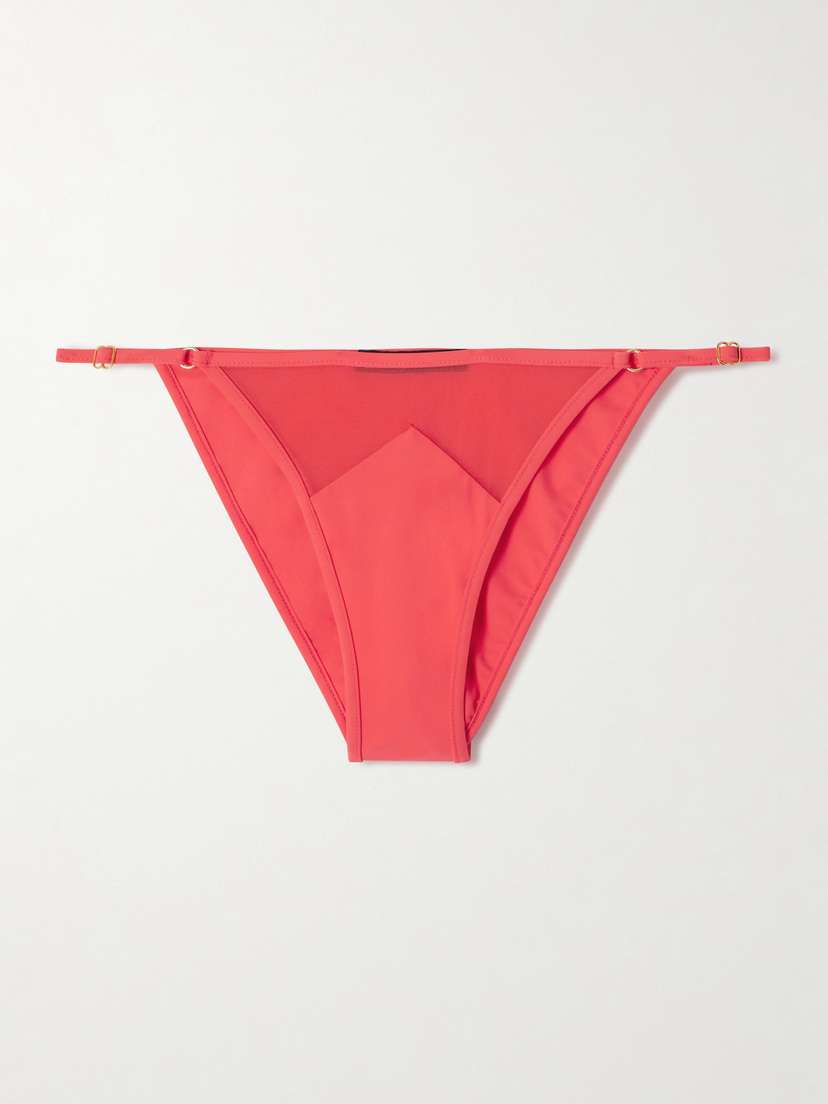 Kiki de Montparnasse Peep Show Mesh-trimmed Bikini Brief