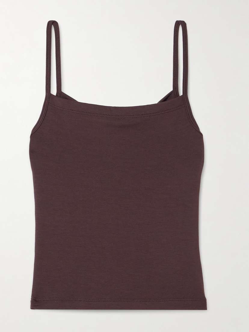 ÉTERNE Stretch-modal Jersey Tank