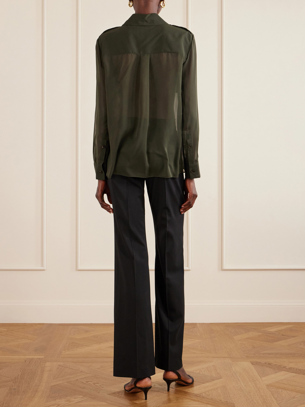 Daphne Silk-Georgette Shirt