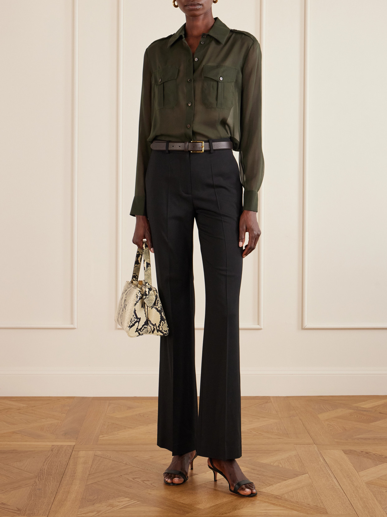 Daphne Silk-Georgette Shirt