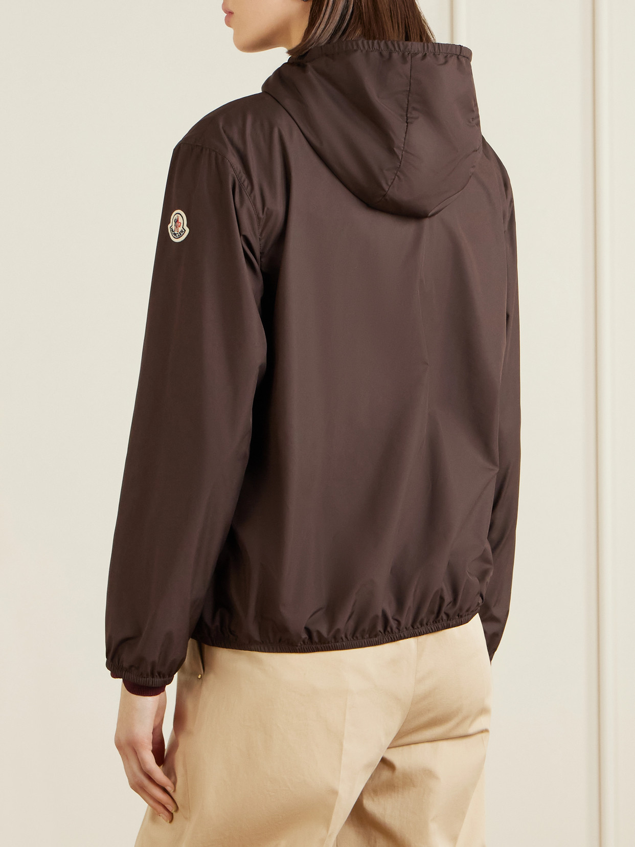 Fegeos Logo-Appliquéd Hooded Jacket
