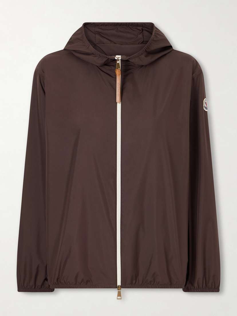 Moncler Fegeos Logo-appliquéd Hooded Shell Jacket