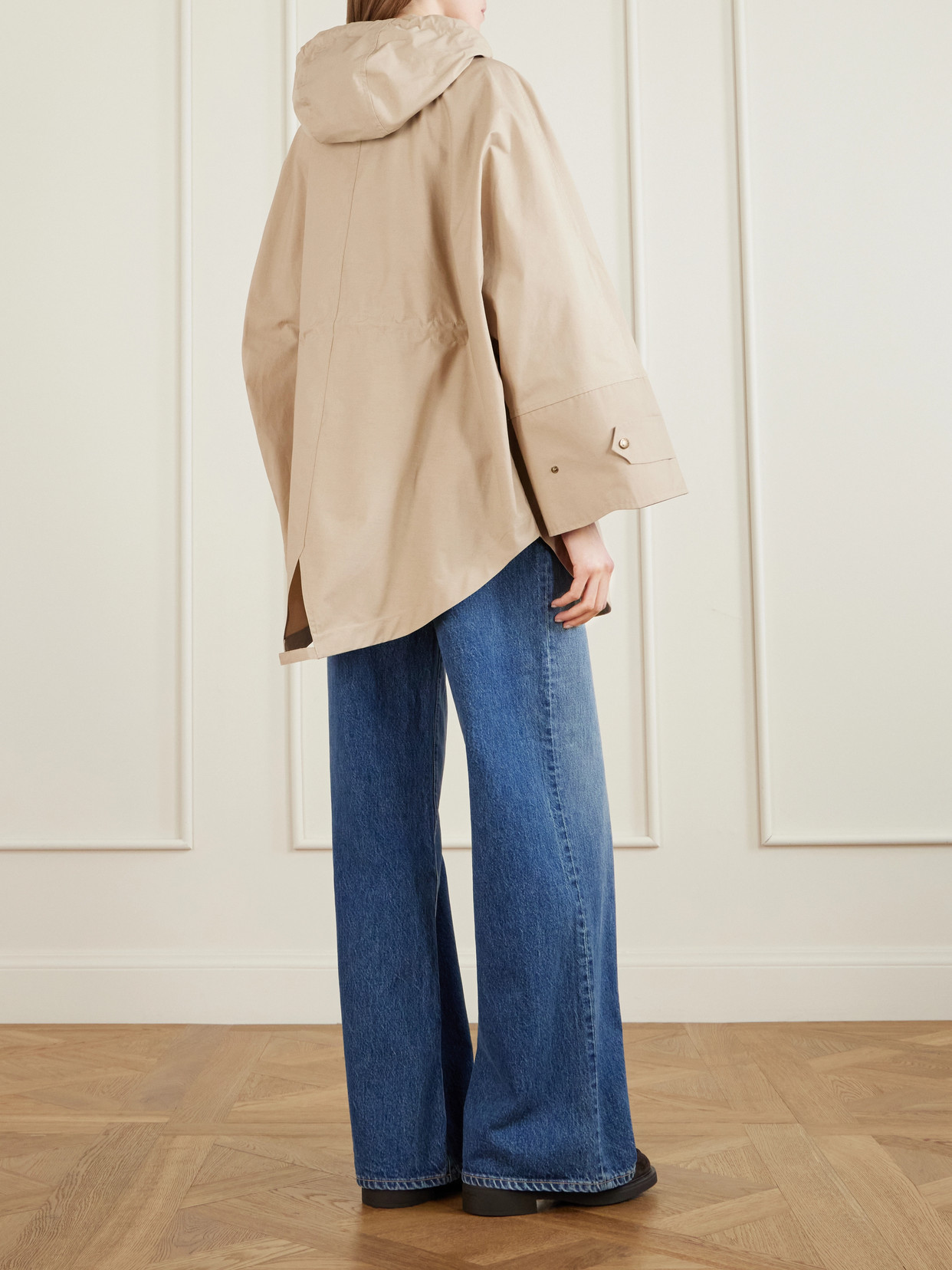 Brunnera Hooded Cotton-Blend Jacket