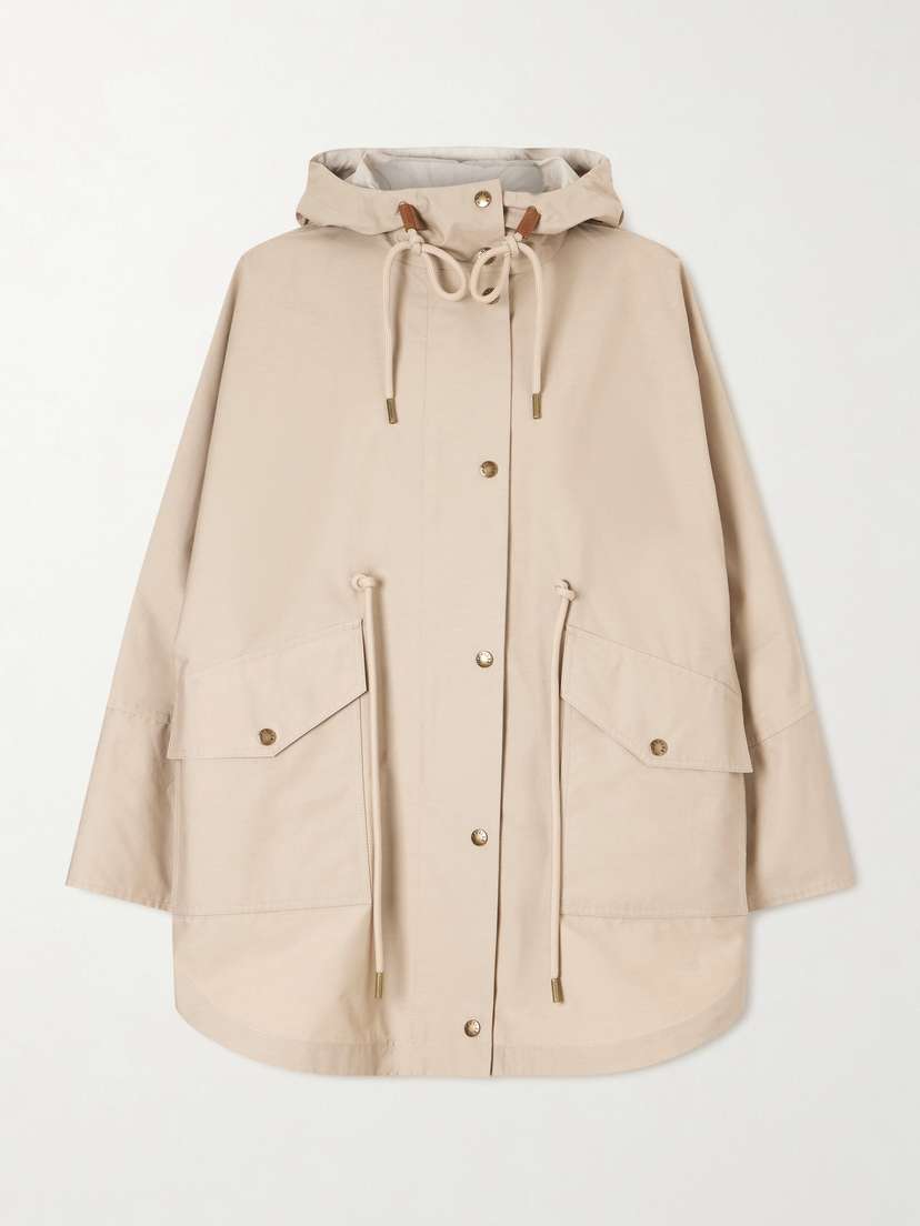 Moncler Brunnera Hooded Cotton-blend Jacket