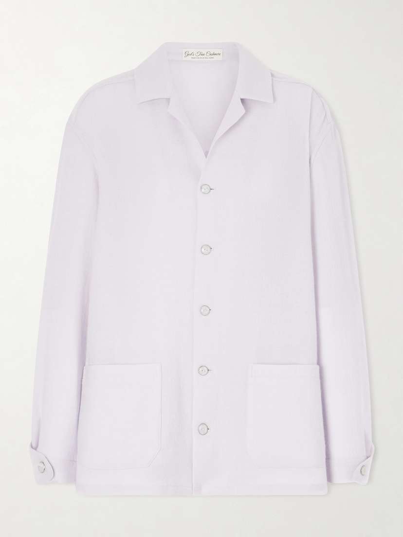 God’s True Cashmere Cashmere Pyjama Shirt