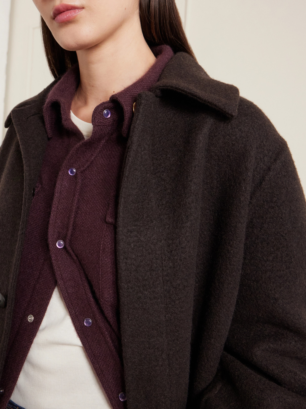 Angel Cashmere And Wool-Blend Coat