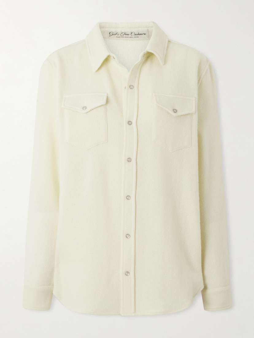 God’s True Cashmere Cashmere Shirt