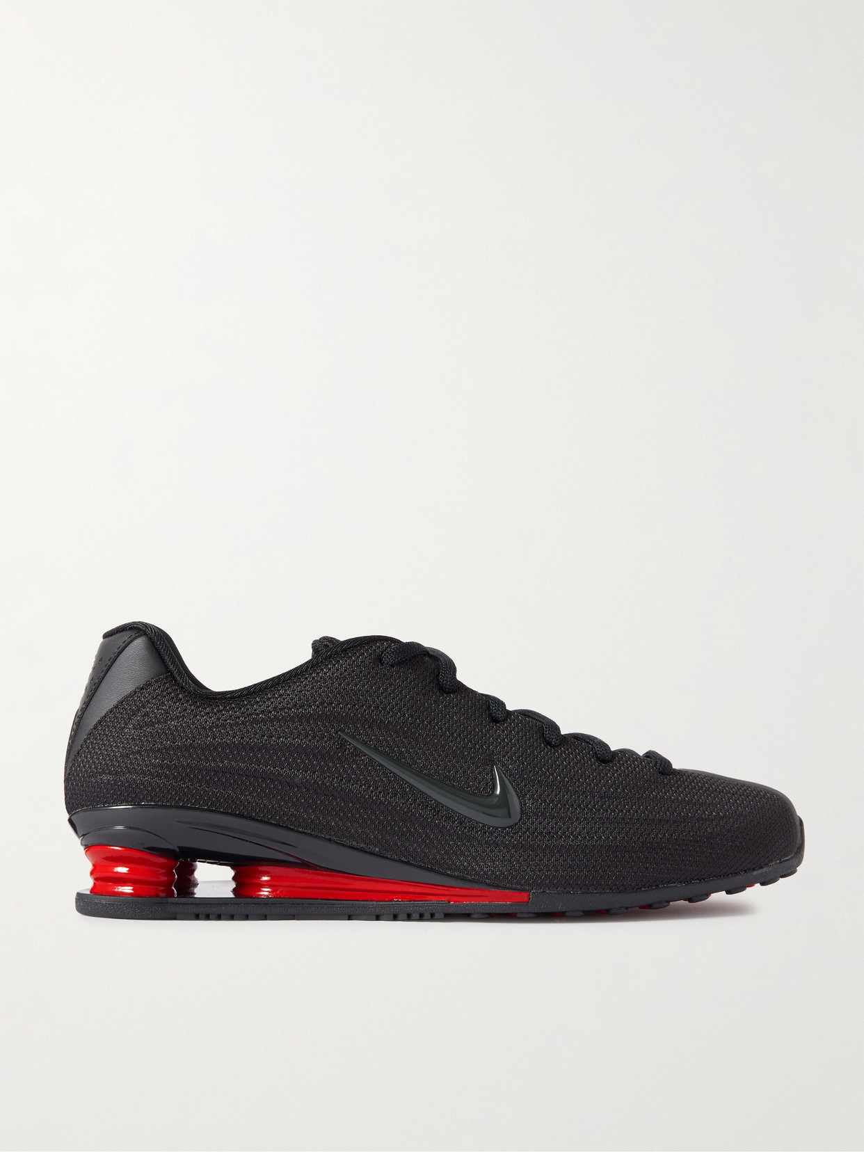 Nike Shox Z Swoosh Detail Trainers In Black