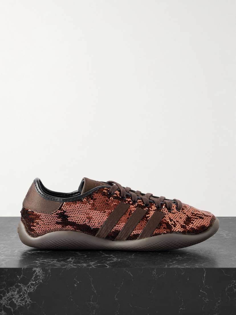 adidas Originals + Wales Bonner Karintha Sequined Satin Sneakers