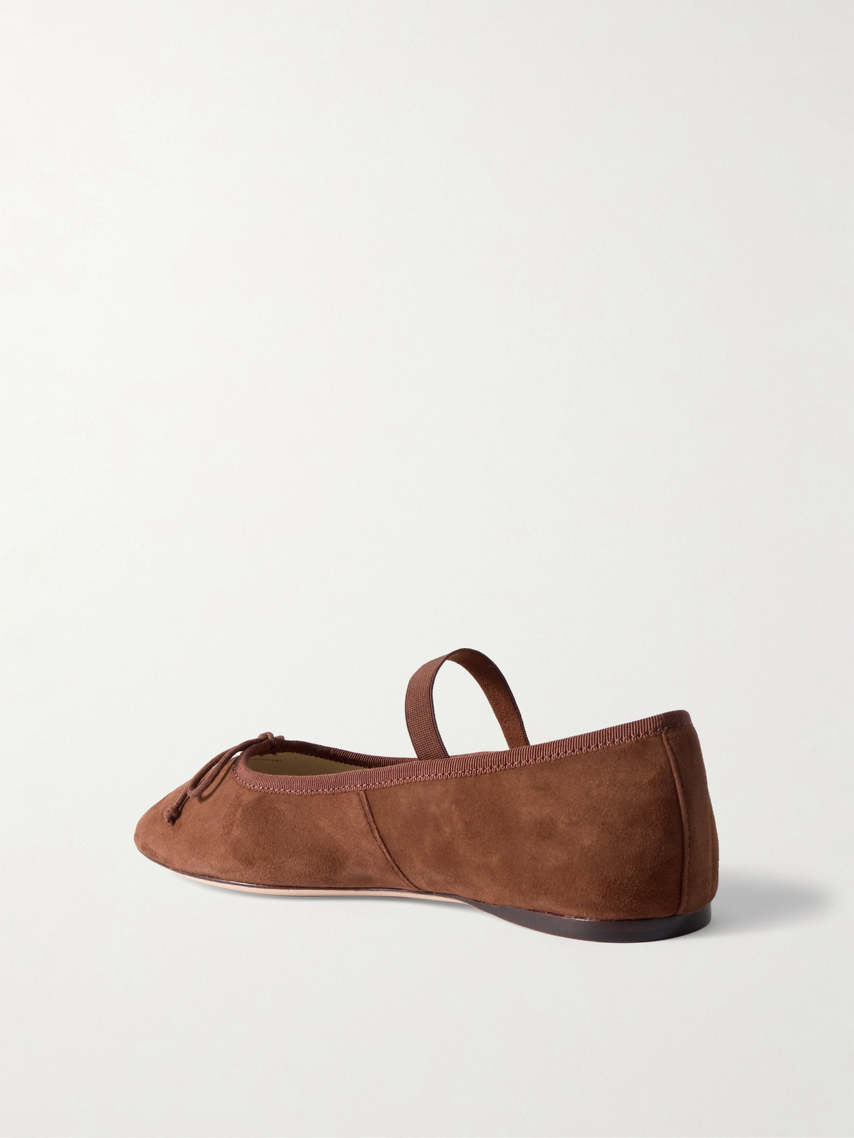 Leonie Bow-Embellished Ballet Flats