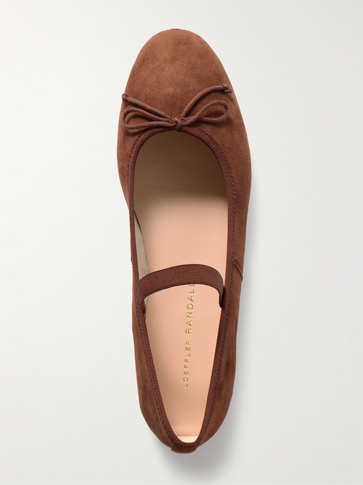 Leonie Bow-Embellished Ballet Flats