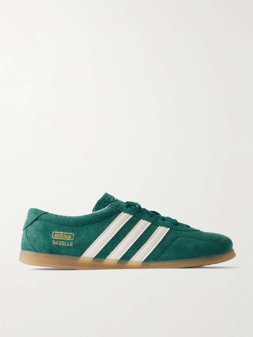 adidas Originals Gazelle Lo Pro Leather-trimmed Suede Sneaker