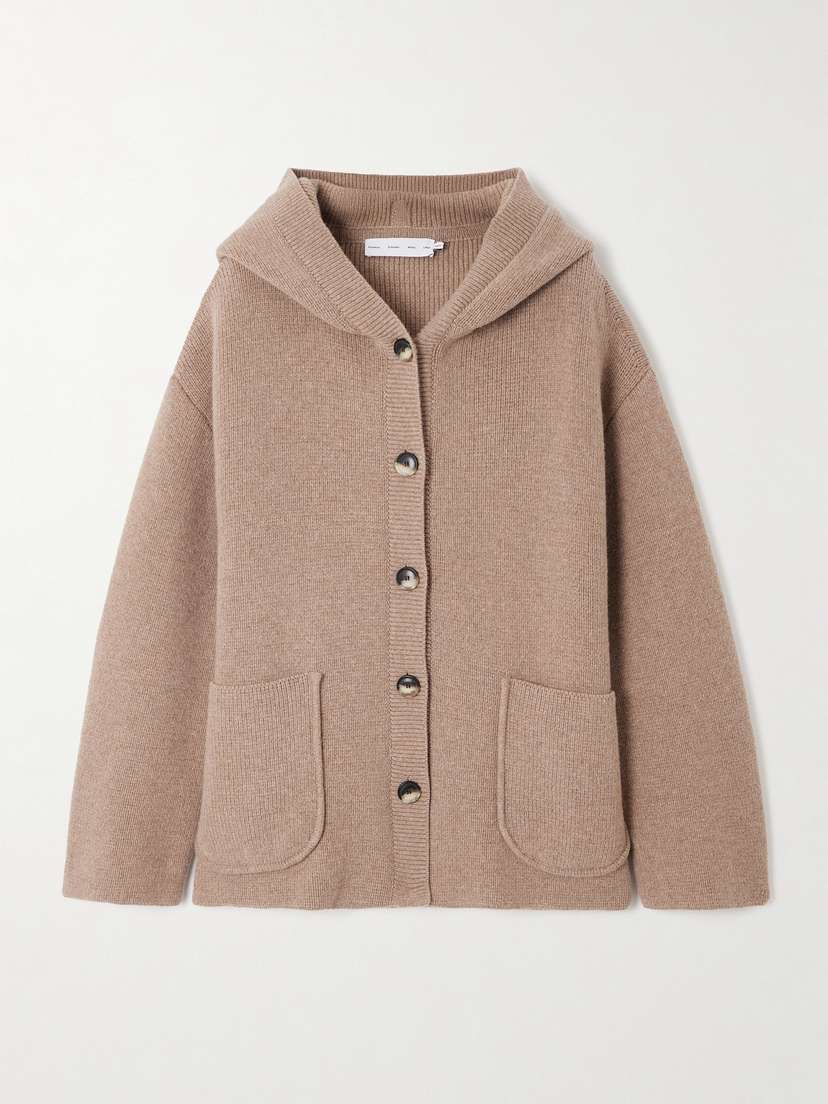 Proenza Schouler White Label Nelly Wool Cardigan