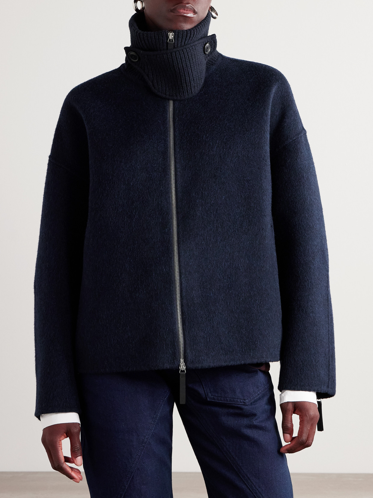 White Label - Carina Wool-Blend Jacket