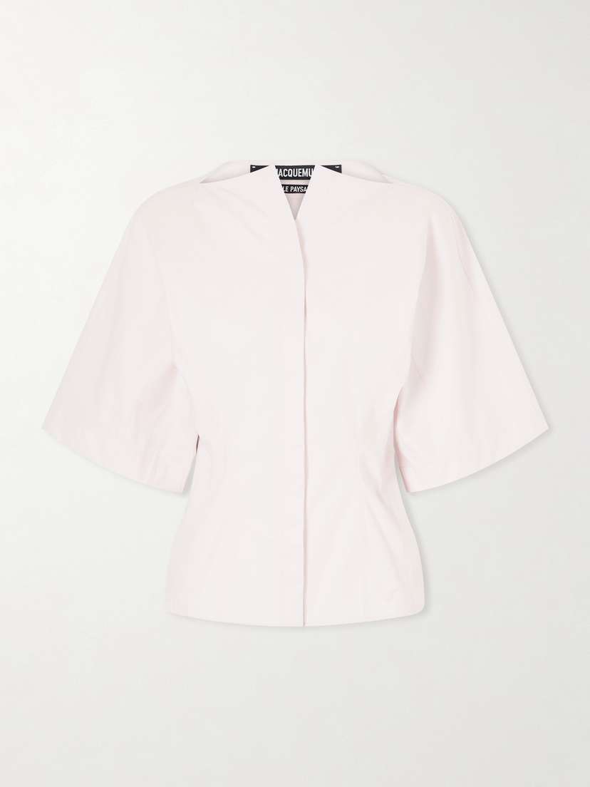 Jacquemus Moisson Cotton-poplin Shirt