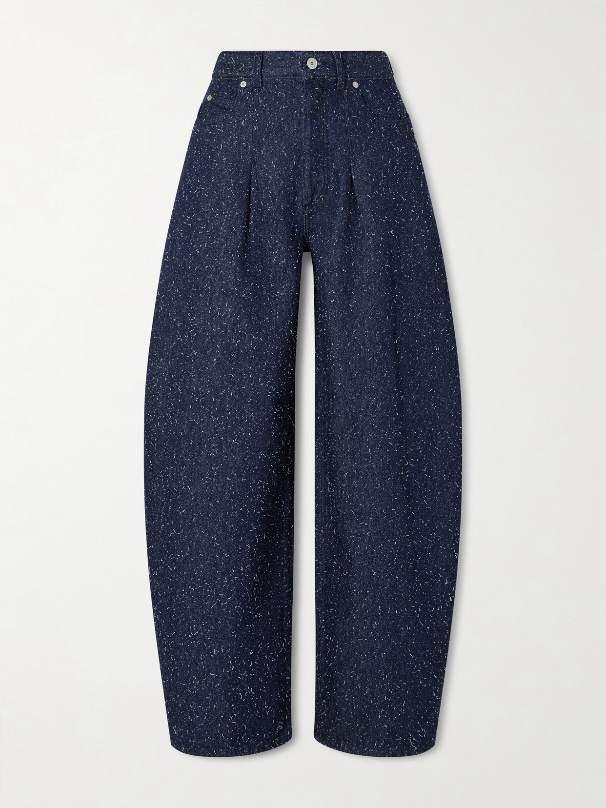 Ovalo High-Rise Barrel-Leg Jeans