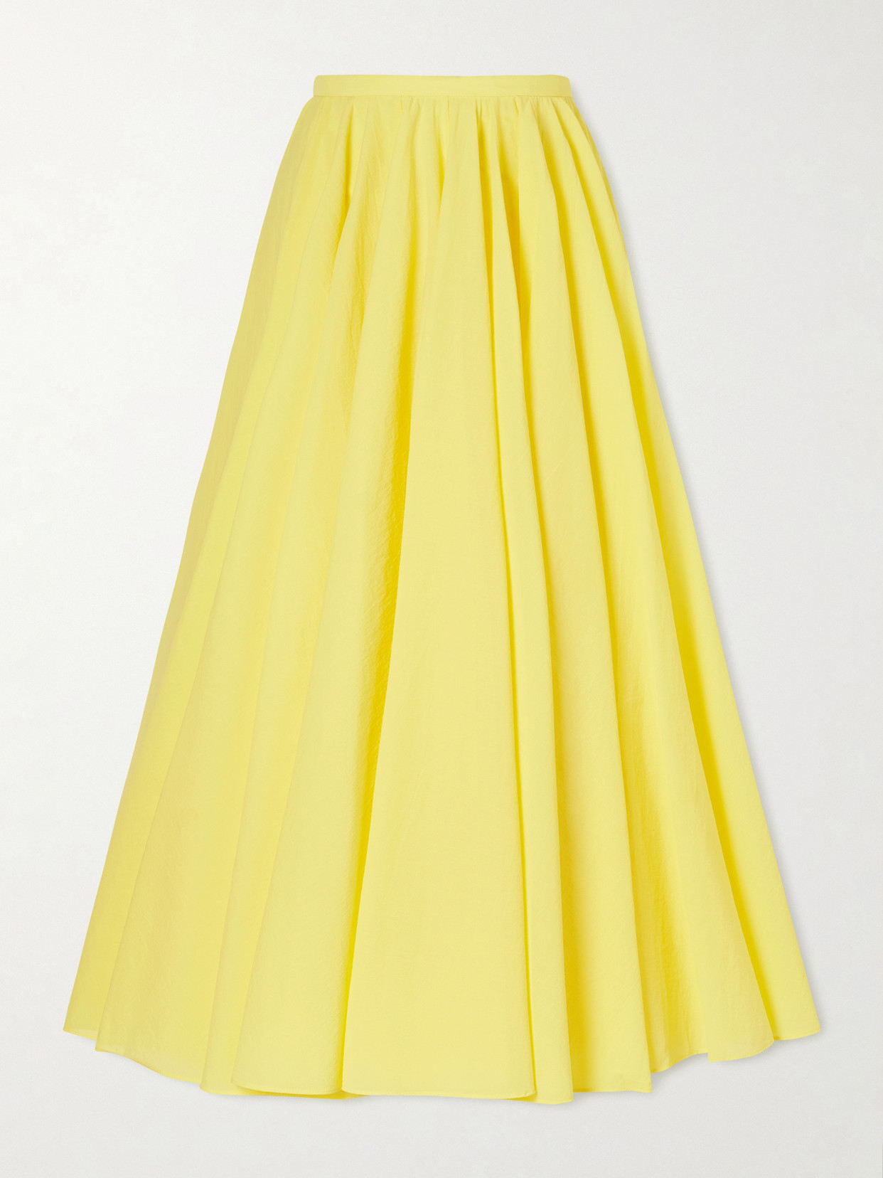 Paysan Asymmetric Cotton-Blend Crepon Midi