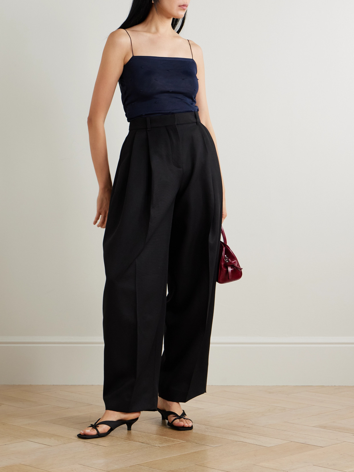 Plumetis Knitted Camisole