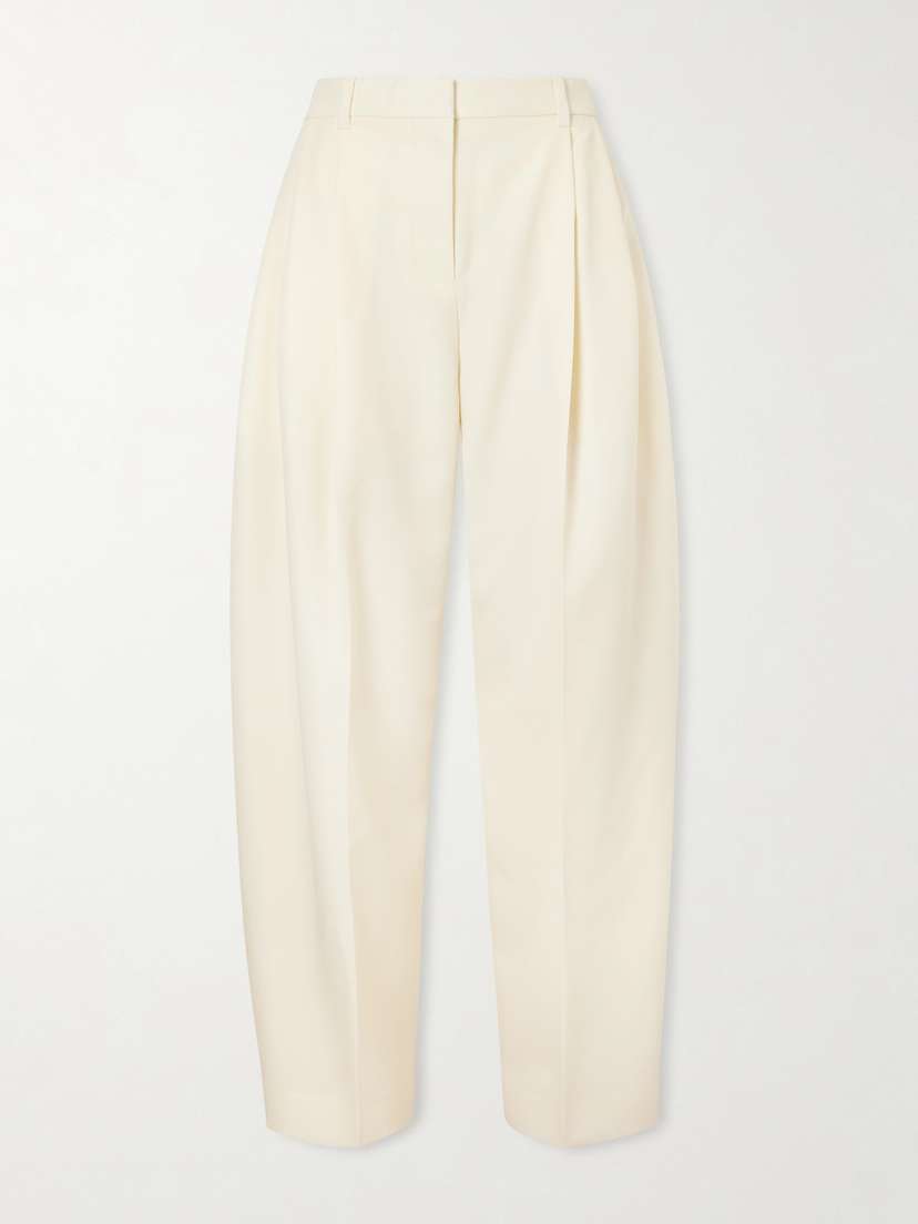 Jacquemus D'homme Pleated Wool Tapered Pants