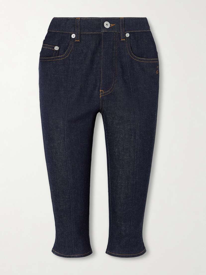 Jacquemus Denim Slim-leg Capri Pants