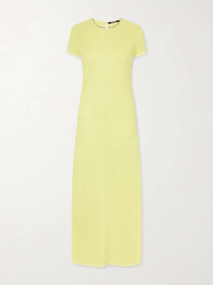 Jacquemus The Maille Knitted Maxi Dress