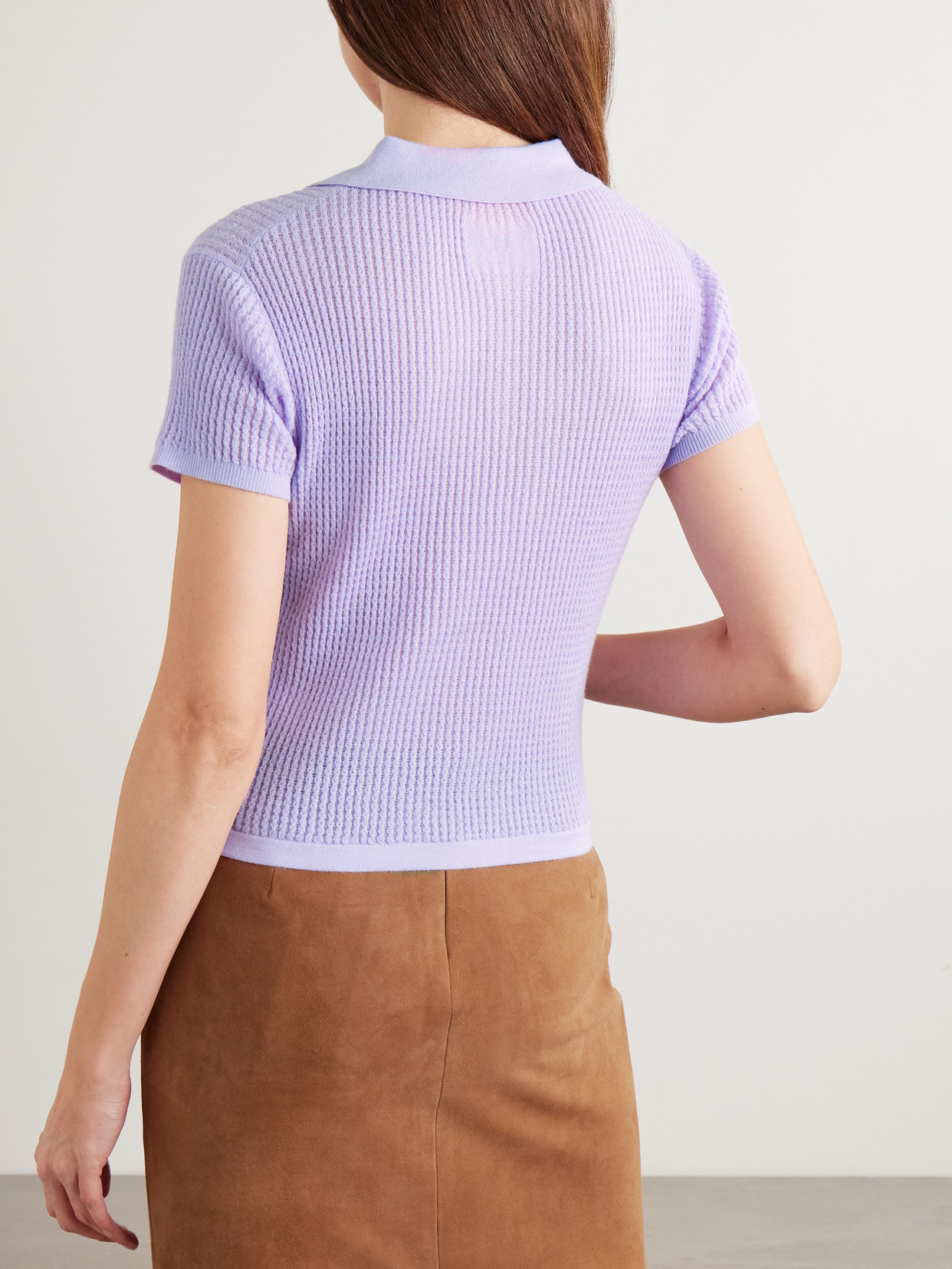 Cashmere Polo Sweater