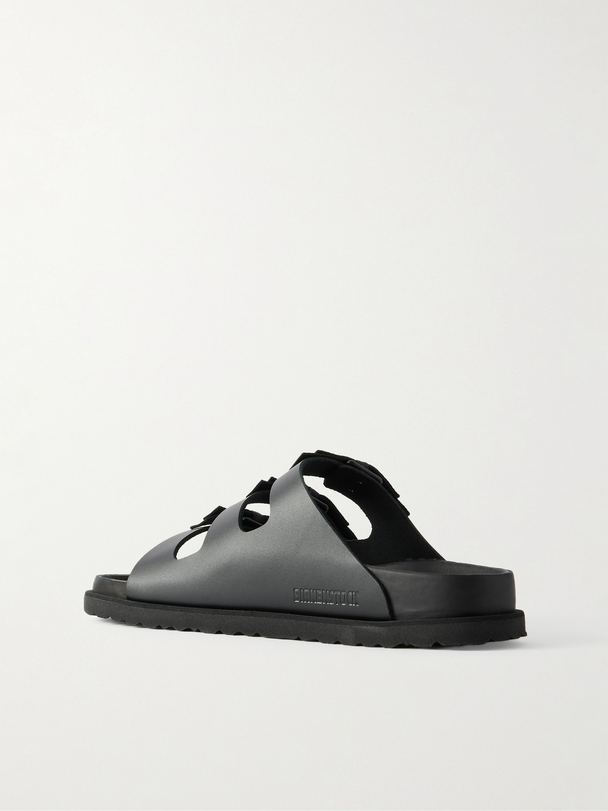 Birkenstock 1774 Florida Bow-detailed Leather Sandals In Black