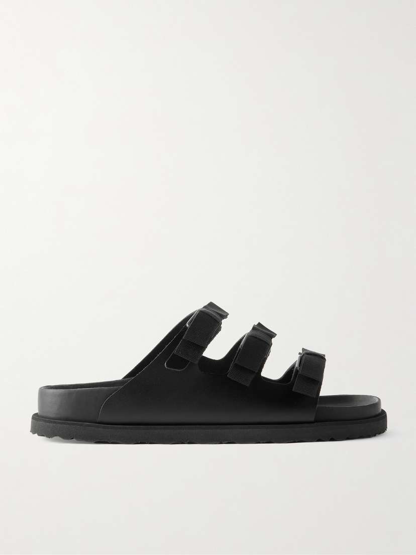 Birkenstock 1774 Florida Bow-detailed Leather Sandals