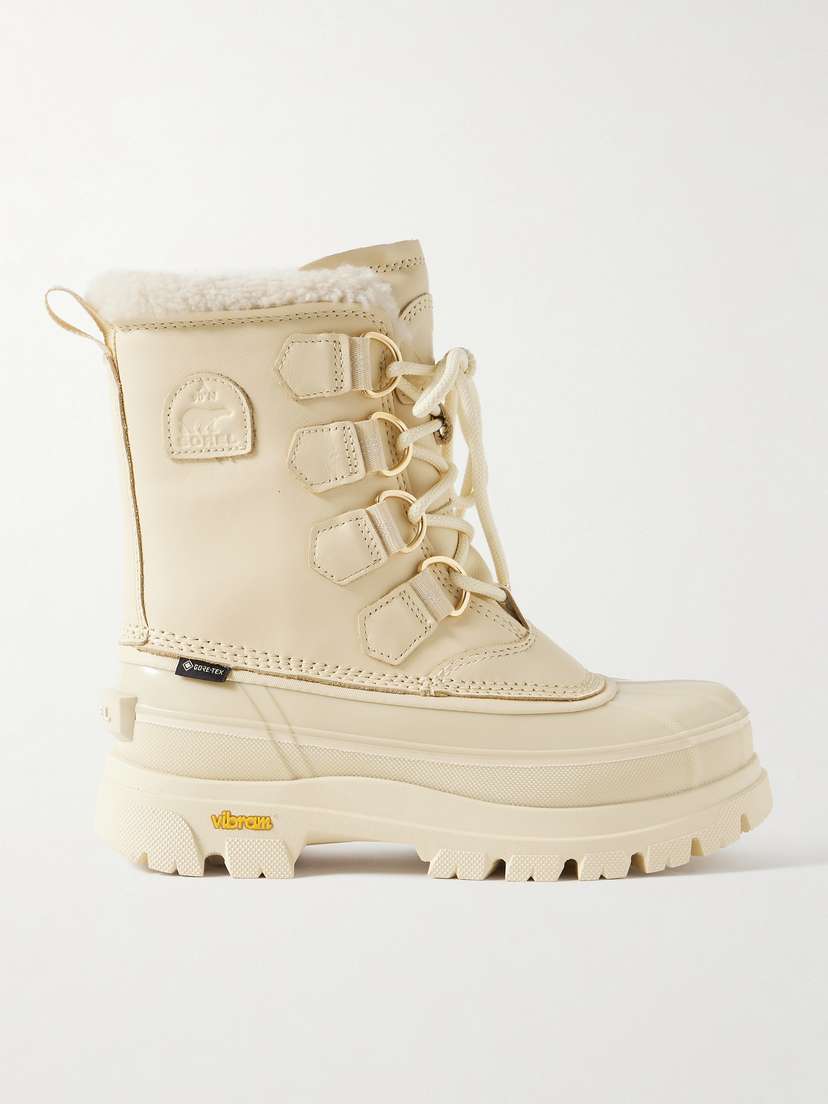Sorel Caribou Horizon™ Fleece-trimmed Gore-tex™ Ankle Boots