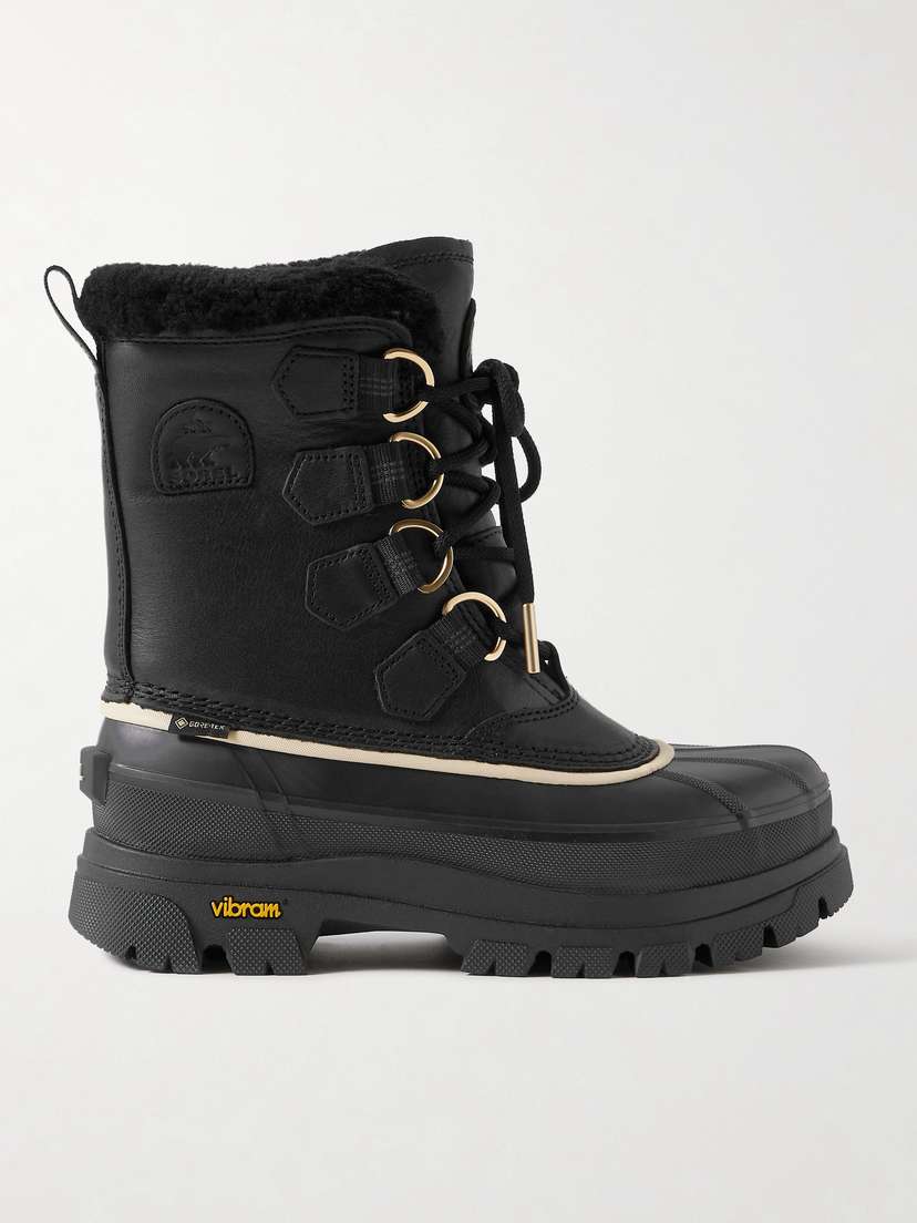 Sorel Caribou Horizon™ Fleece-trimmed Gore-tex™ Ankle Boots