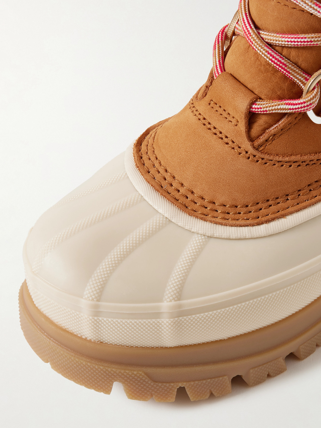 Sorel Caribou Horizon™ Fleece-trimmed Gore-tex™ Ankle Boots In Brown