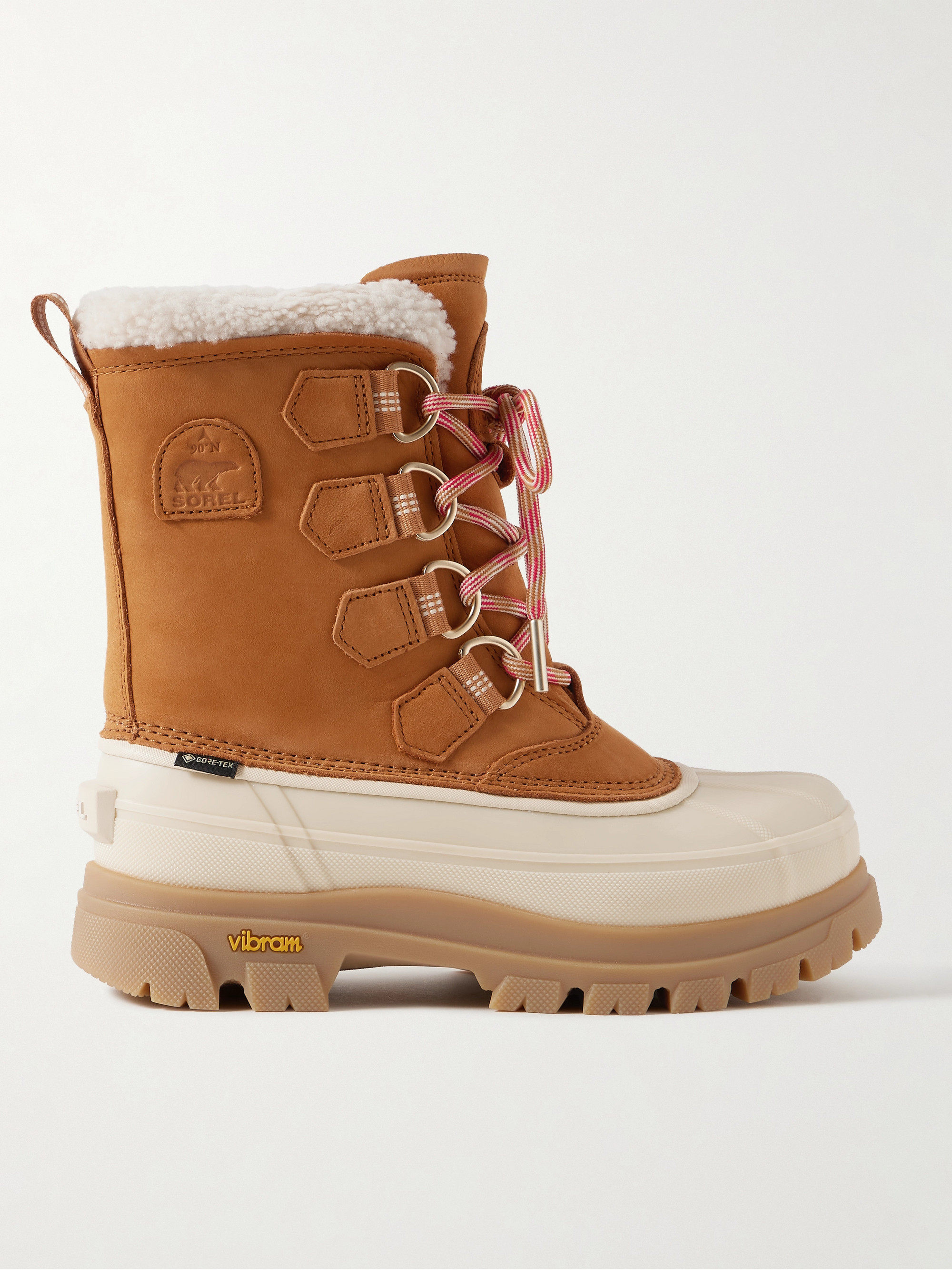 Sorel - Caribou Horizon™ fleece-trimmed GORE-TEX™ ankle boots | Plush