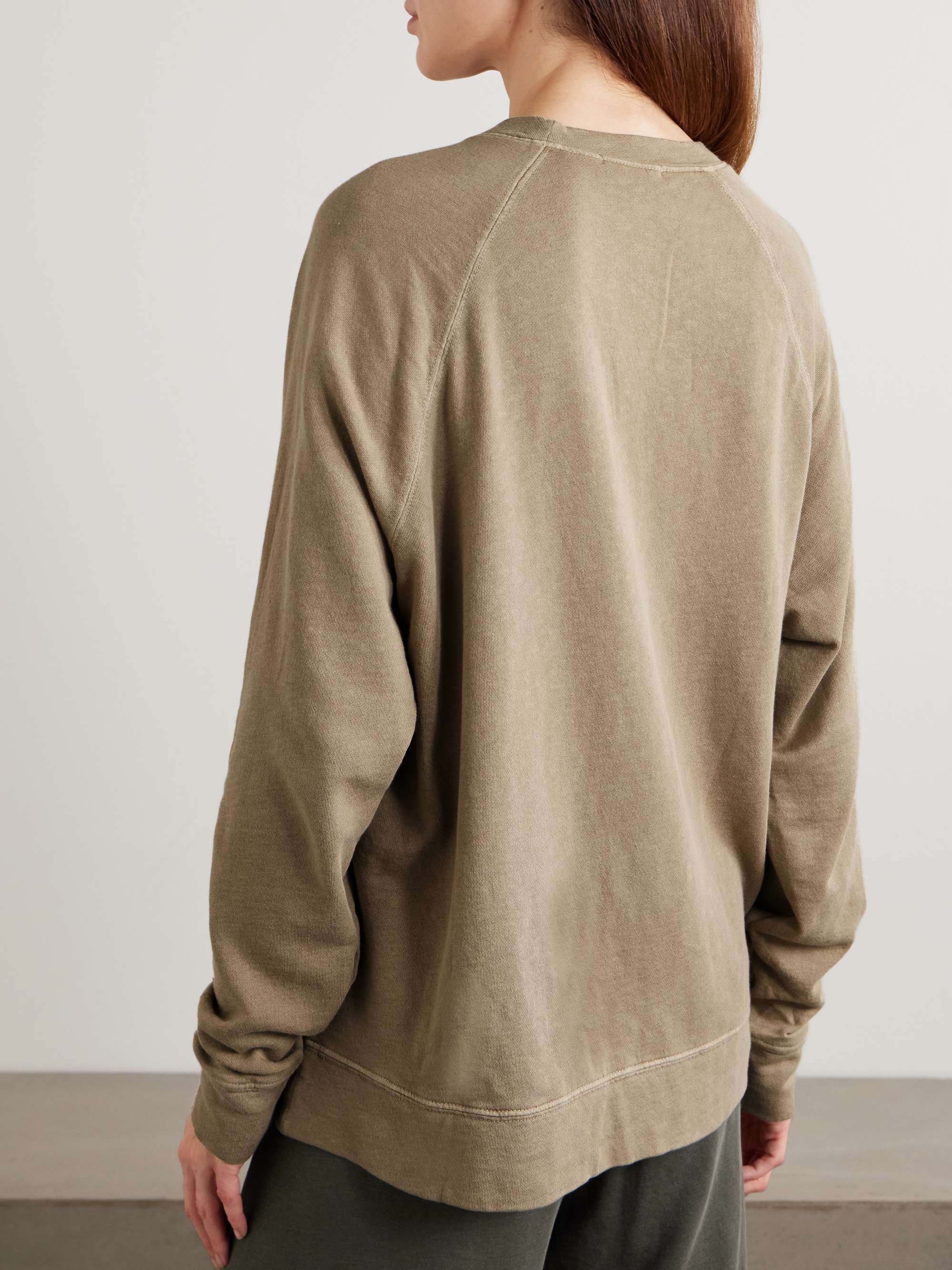JAMES PERSE Supima cotton-terry sweatshirt