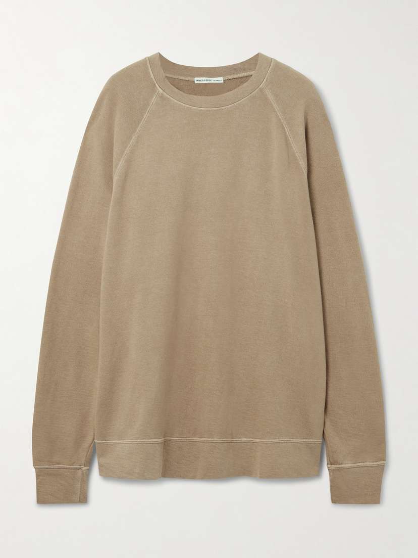 James Perse Supima Cotton-jersey Sweatshirt