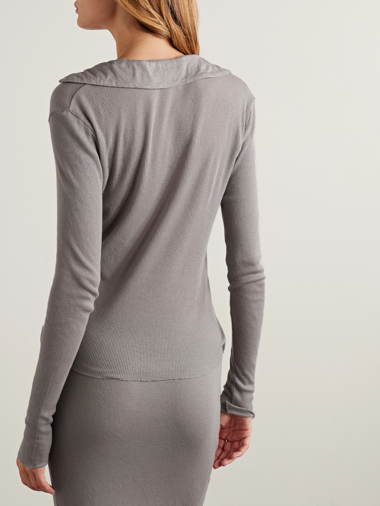 Cotton And Cashmere-Blend Polo