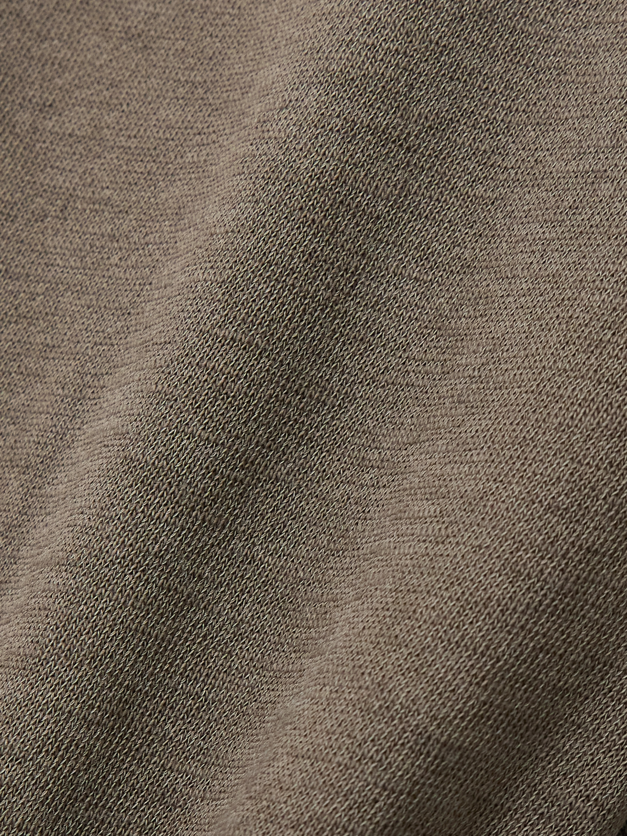 James Perse Cotton-terry wide-leg sweatpants