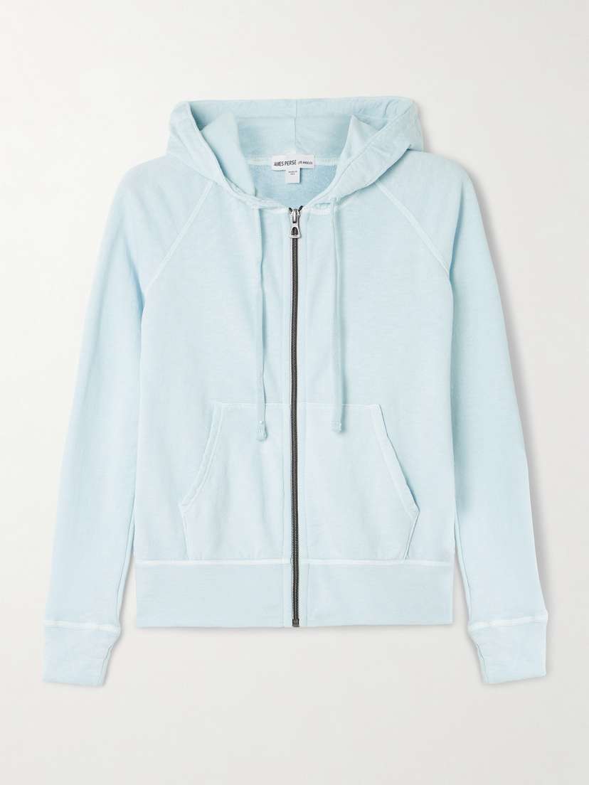 James Perse Vintage French Cotton-terry Hoodie