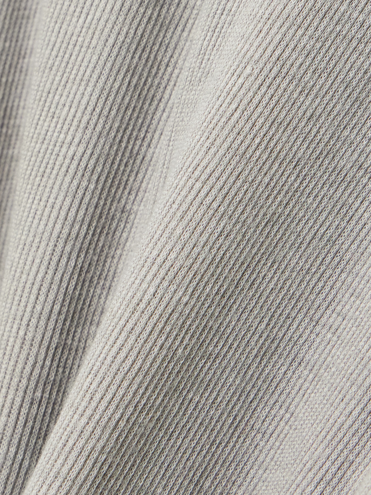 James Perse Ribbed Cotton And Cashmere-blend T-shirt In Green