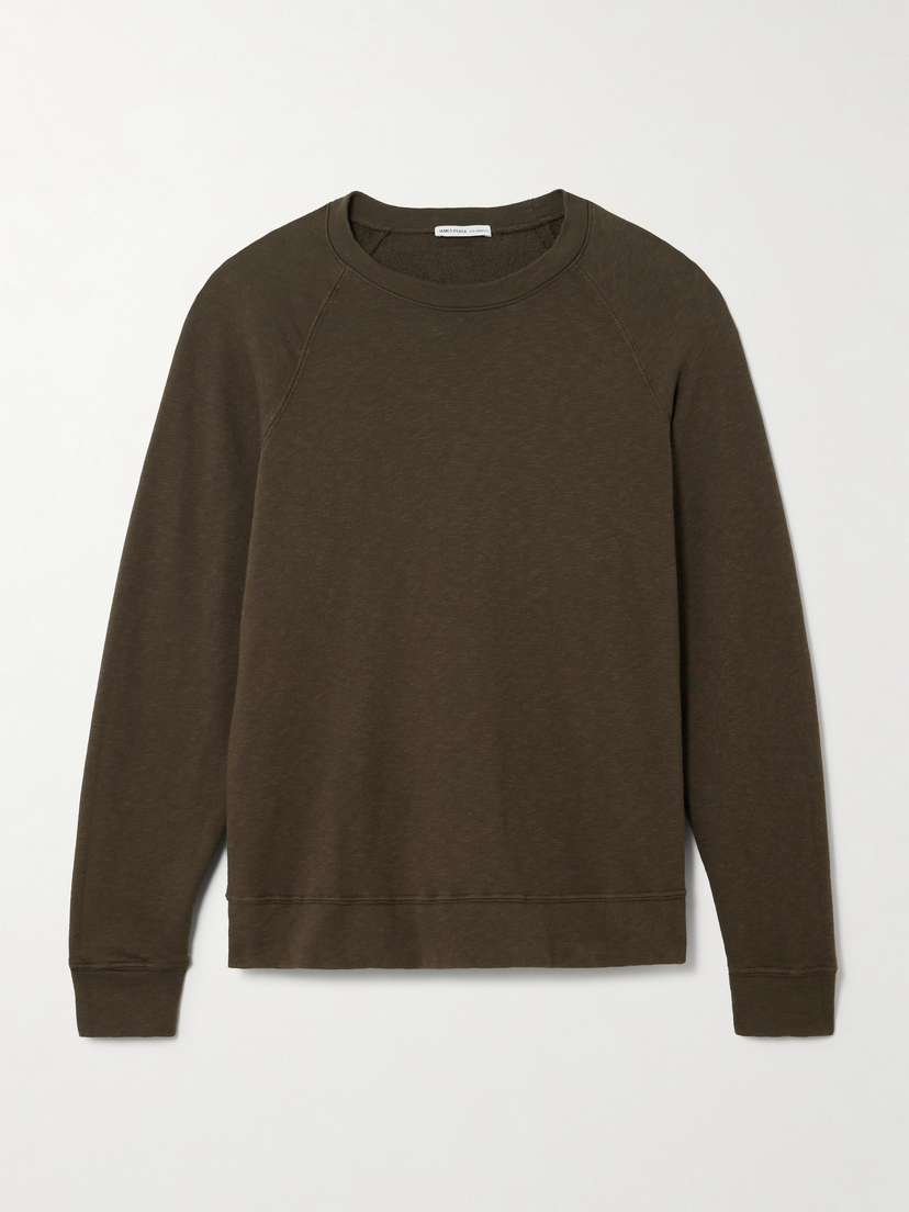 James Perse Supima Cotton-terry Sweatshirt