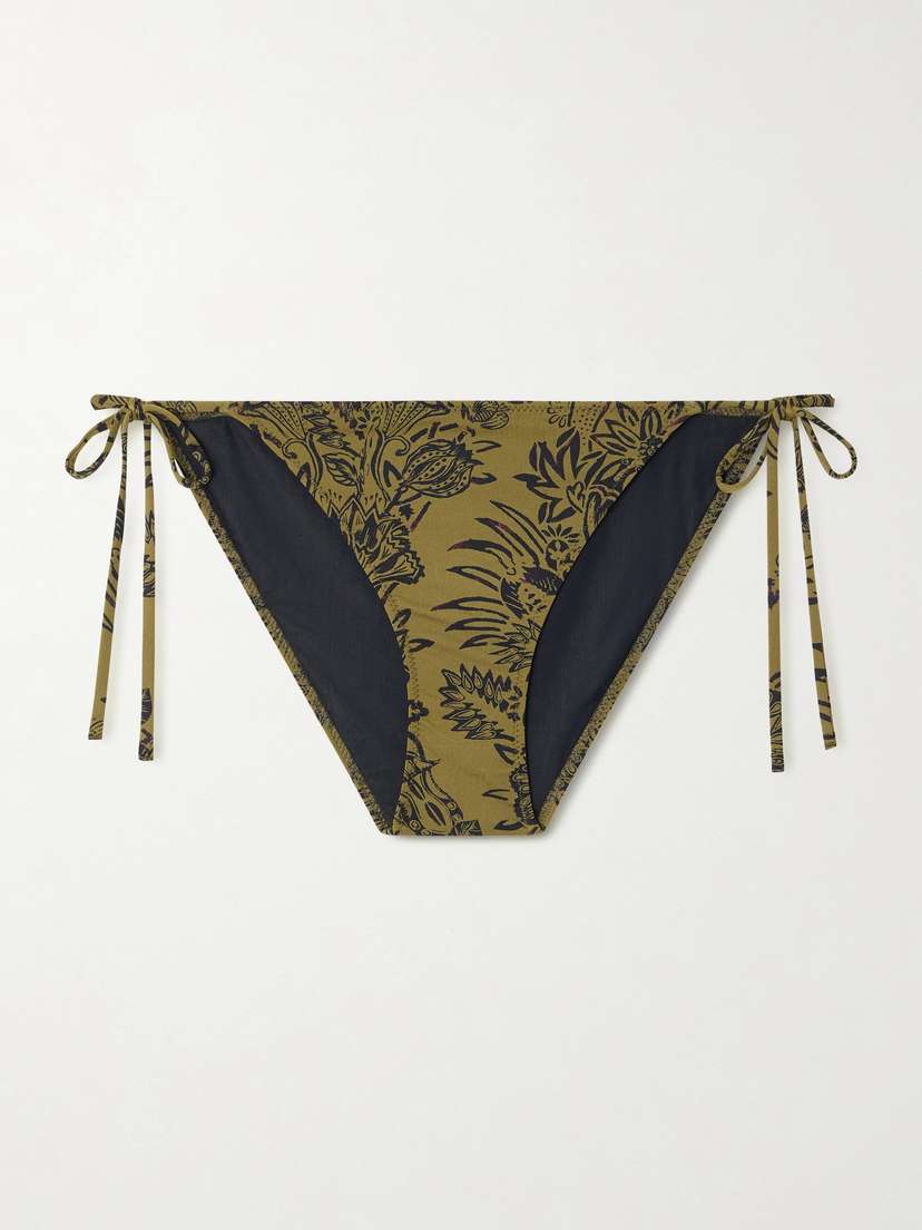 Ulla Johnson Maria Printed Bikini Briefs