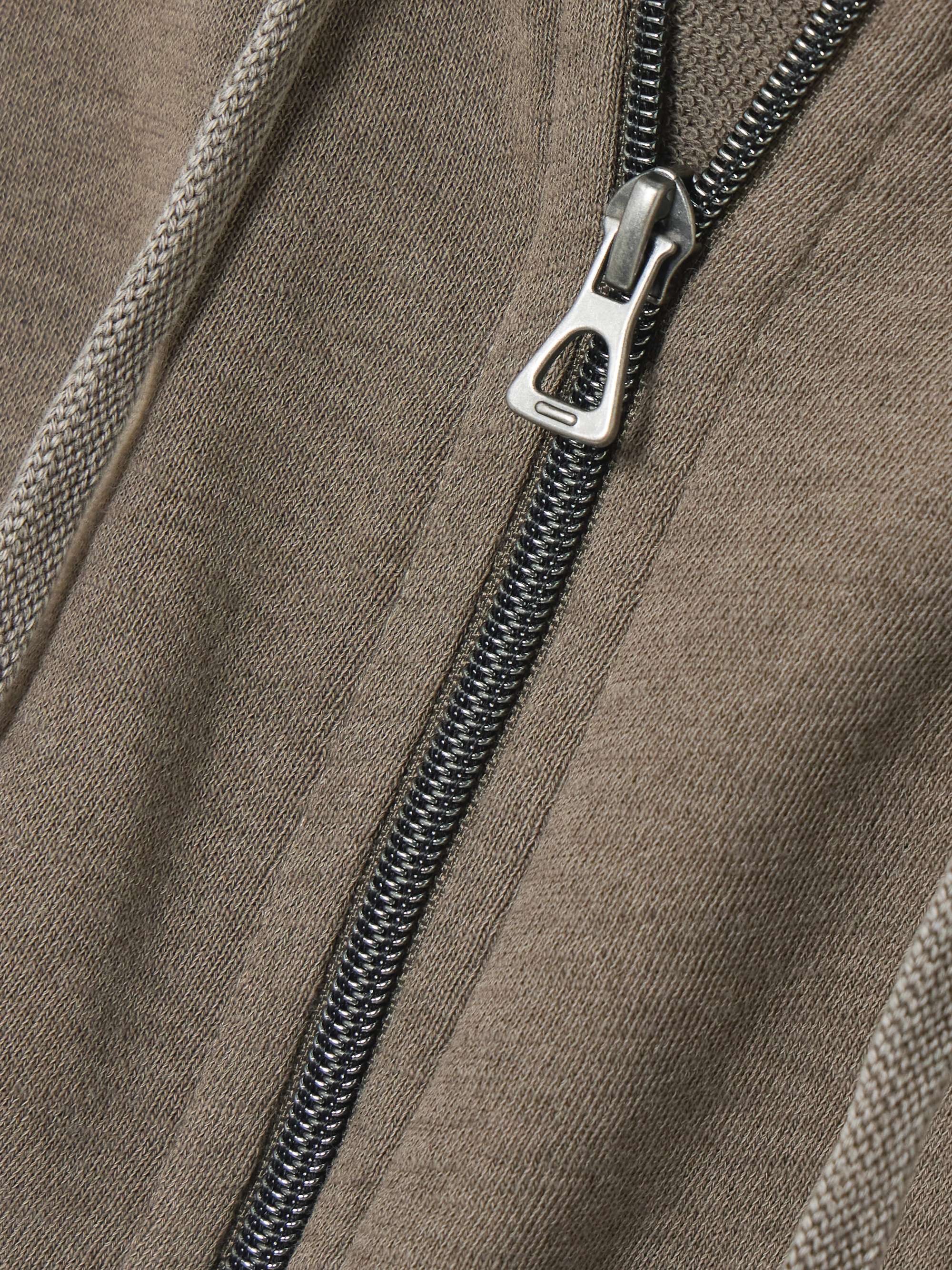 JAMES PERSE Vintage Supima cotton-jersey hoodie