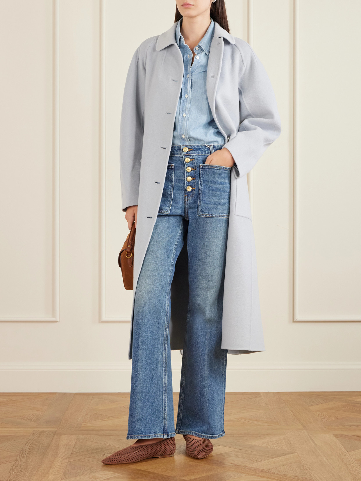 The Lou High-Rise Flared Jeans
