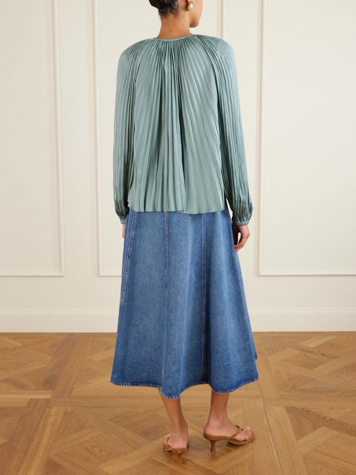 Electra Pleated Blouse