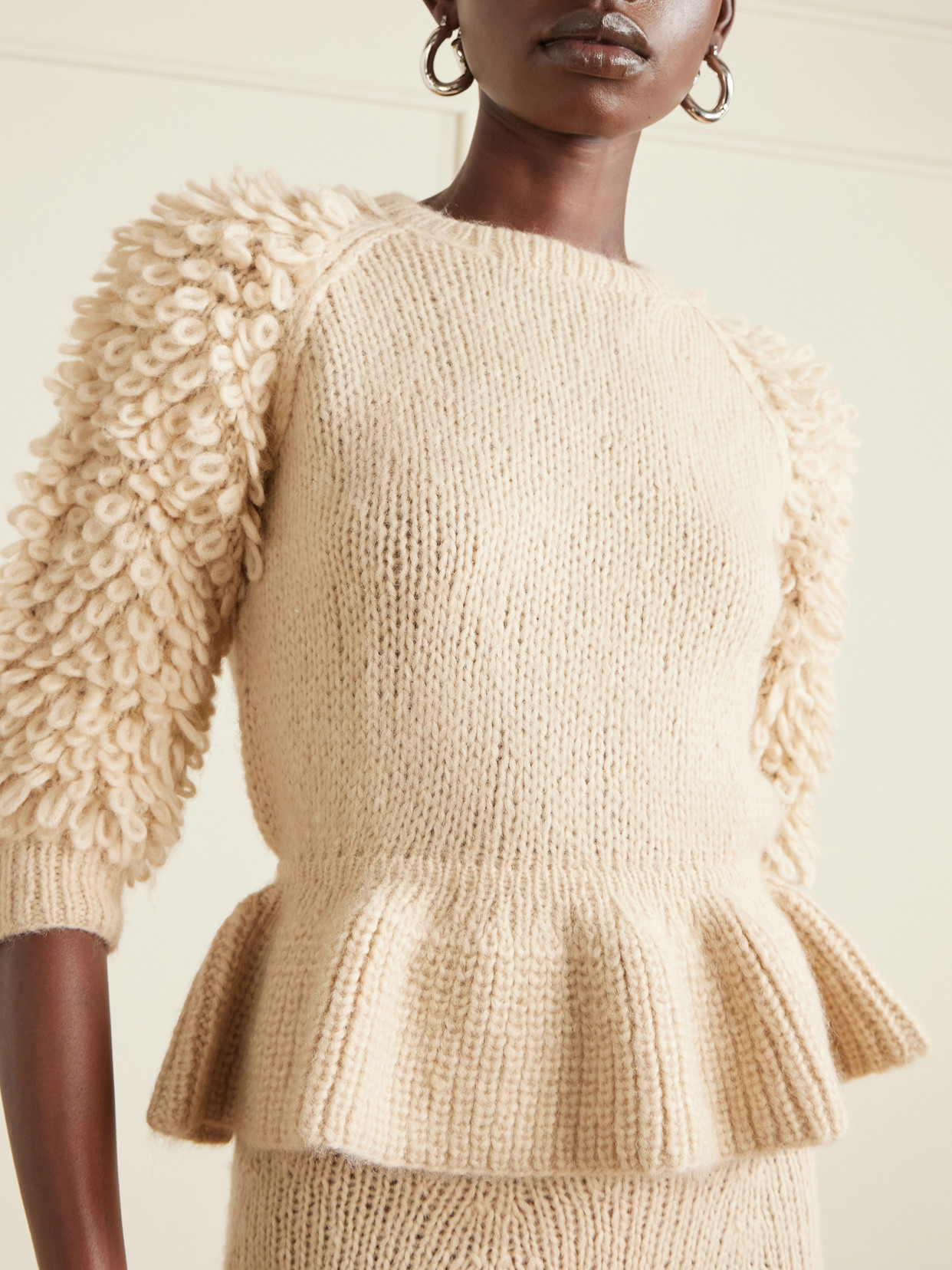 Ulla Johnson Selene Pullover In Neutral