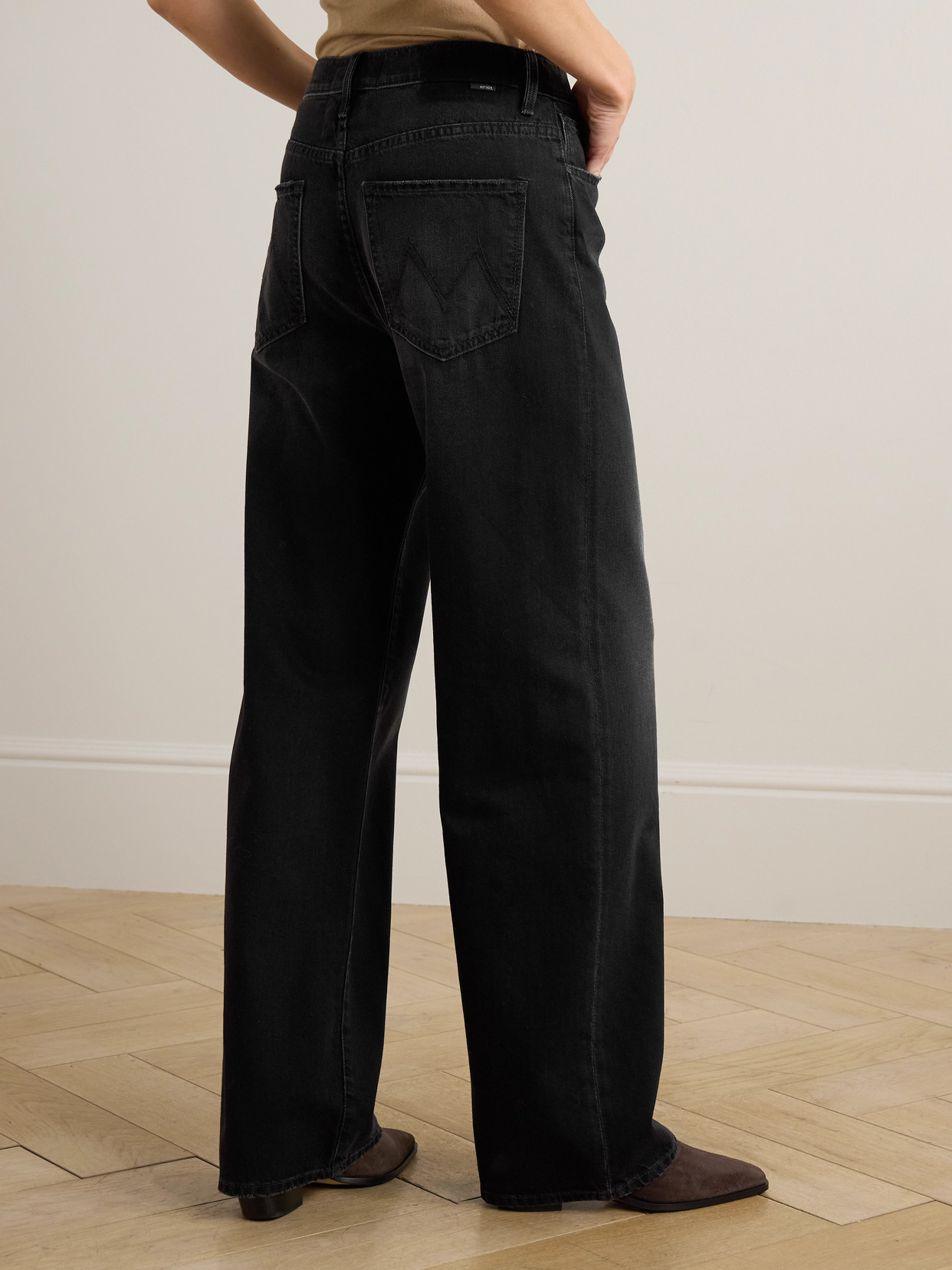 The Dodger Sneak Mid-Rise Straight-Leg Jeans