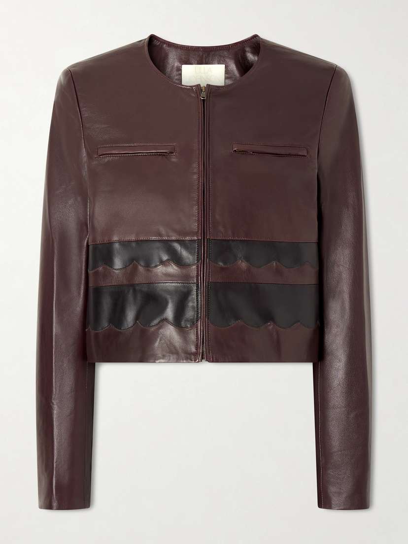 Ulla Johnson Callisto Paneled Leather Jacket