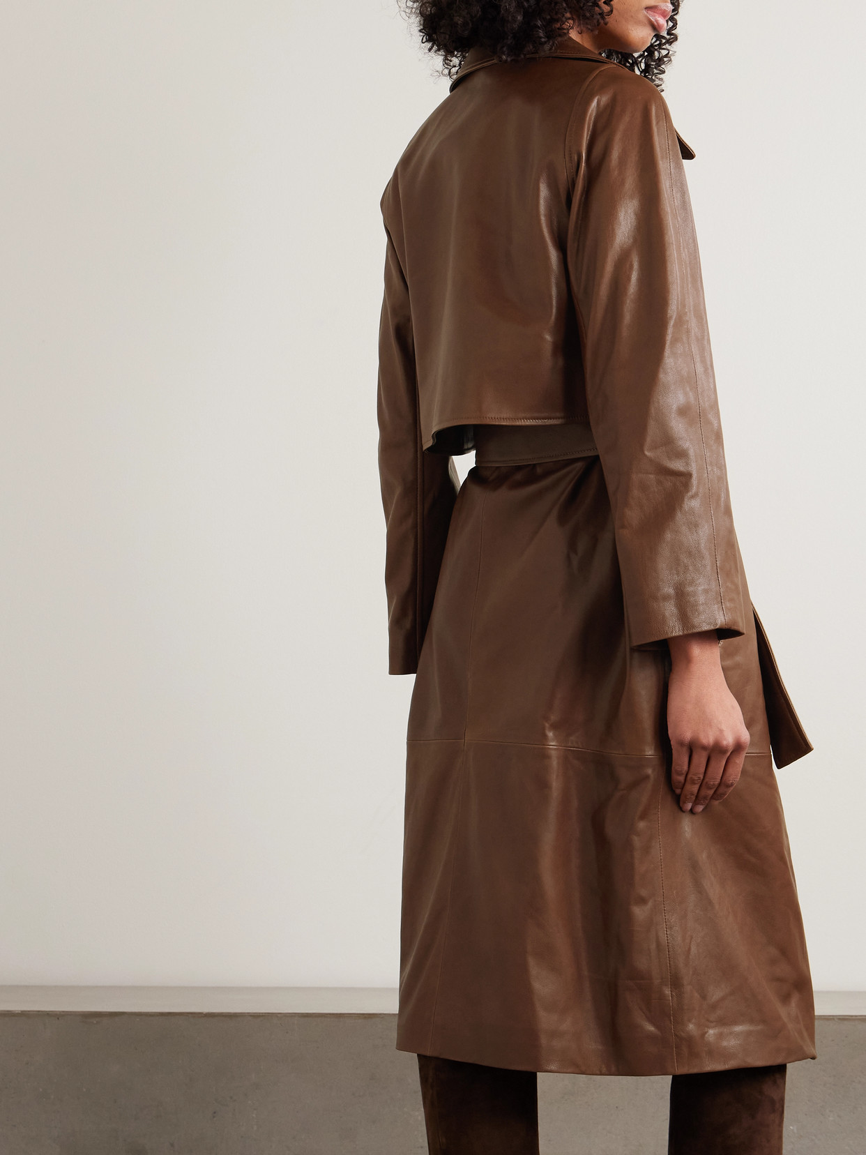 Cisely Belted Trench Coat